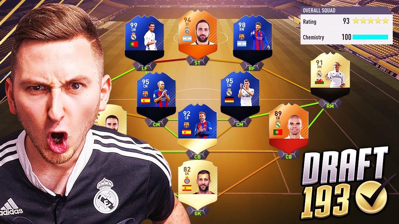 FIFA 17 - DRAFT 193 ZROBIONY!