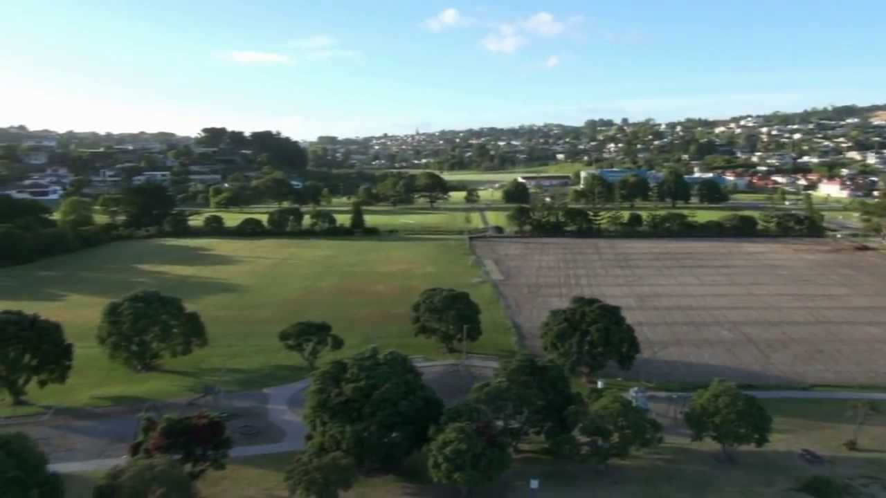 Aerial drone video of Hibiscus coast bays
