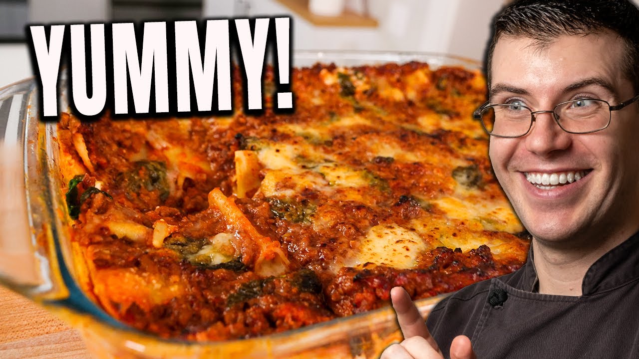 Making the Best Lasagna! Like a Pro chef!