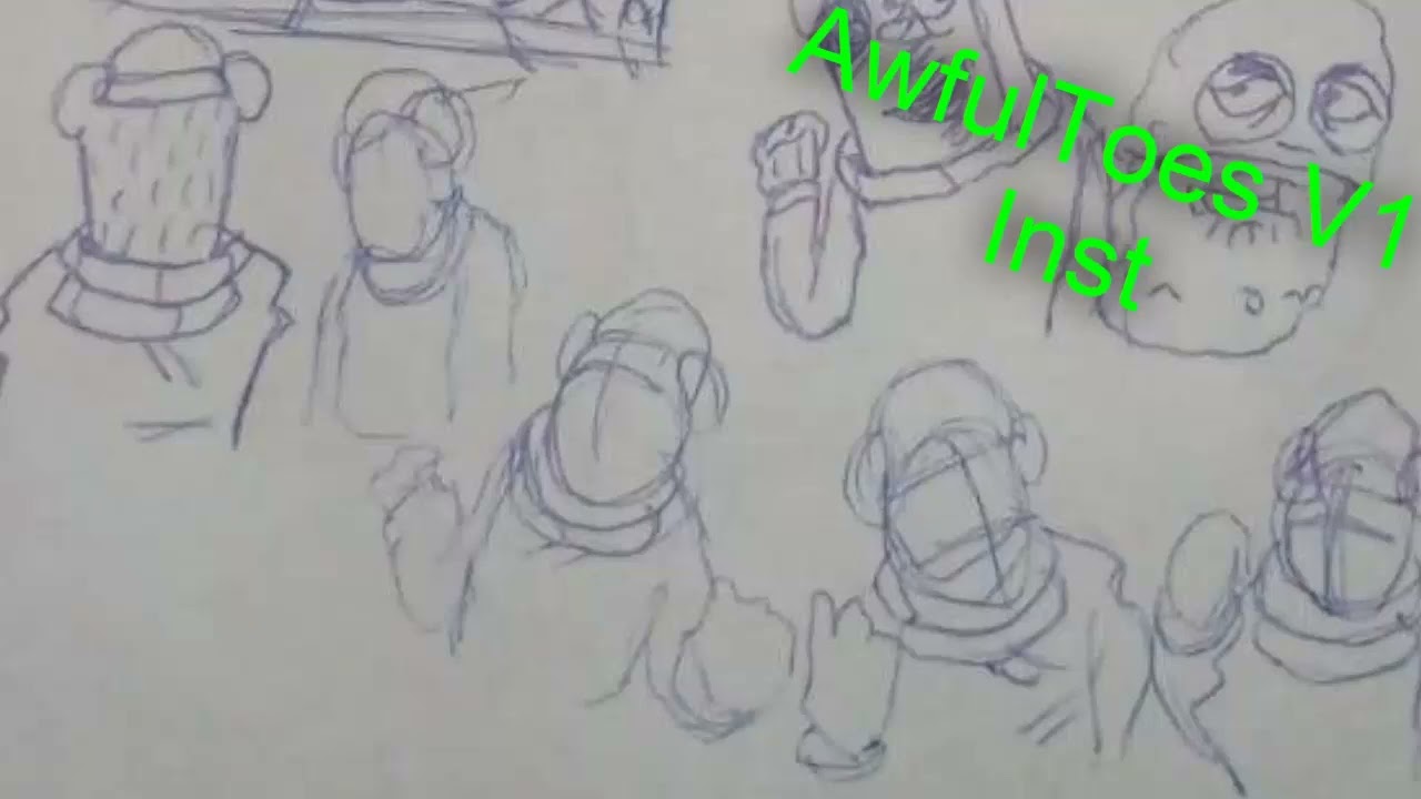 AwfulToes V1 Scrapped and Extra Things