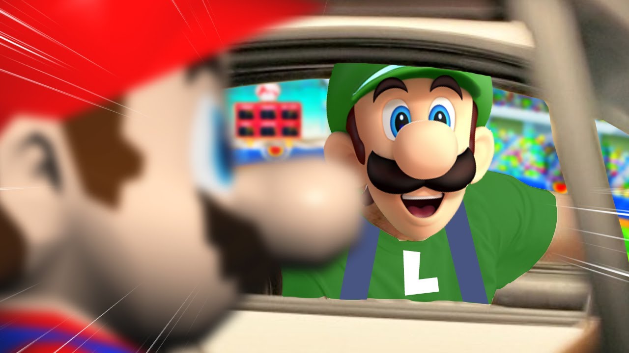 mario super sluggers but it's family