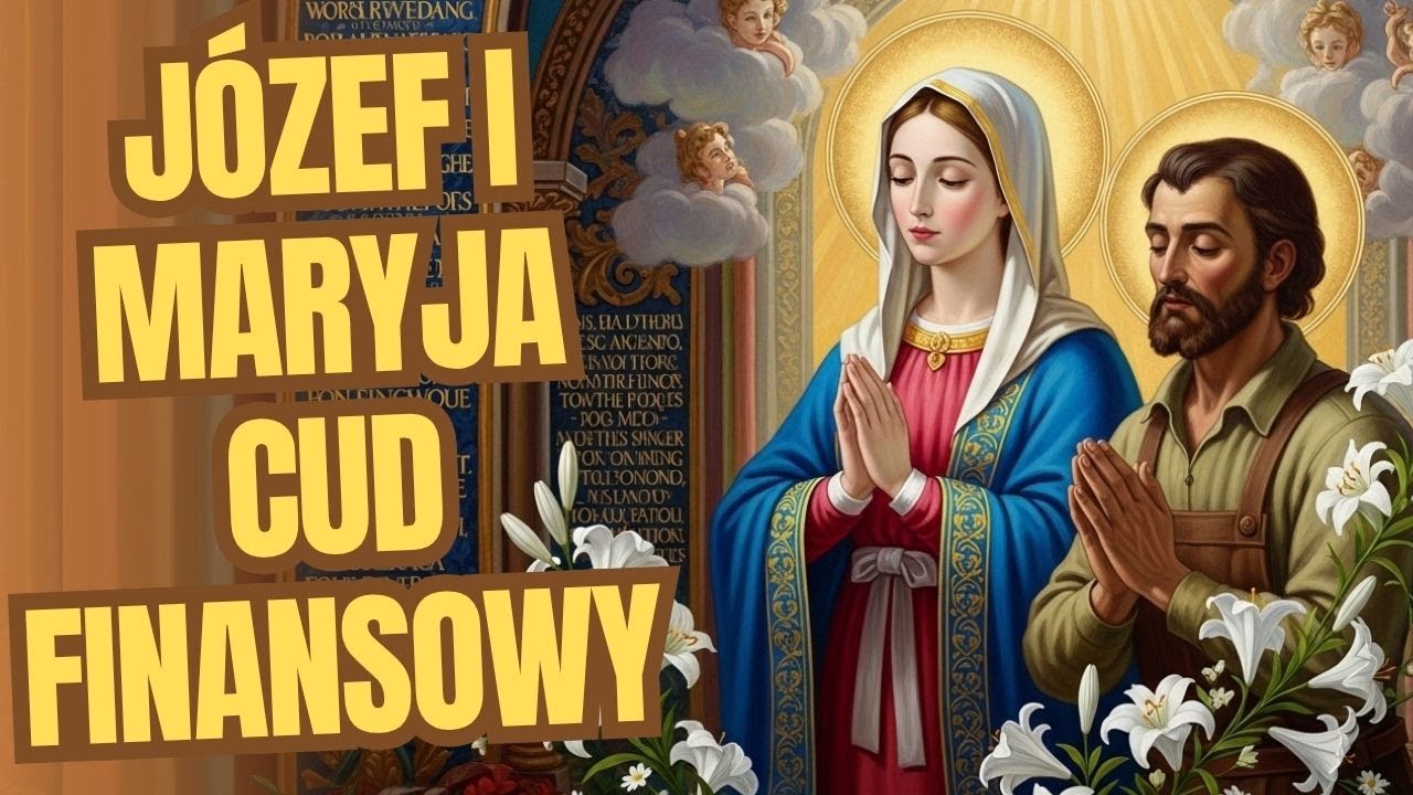 MOCNA MODLITWA O FINANSE I PRACĘ – ŚW. JÓZEF I MARYJA