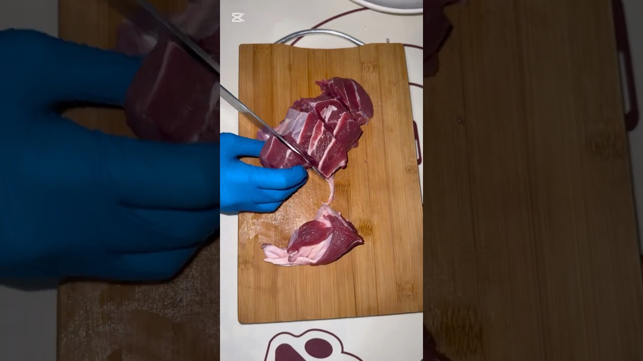 Satisfying ASMR Cooking — Juicy Meat & Crispy Potatoes | No Talking, Pure Sound