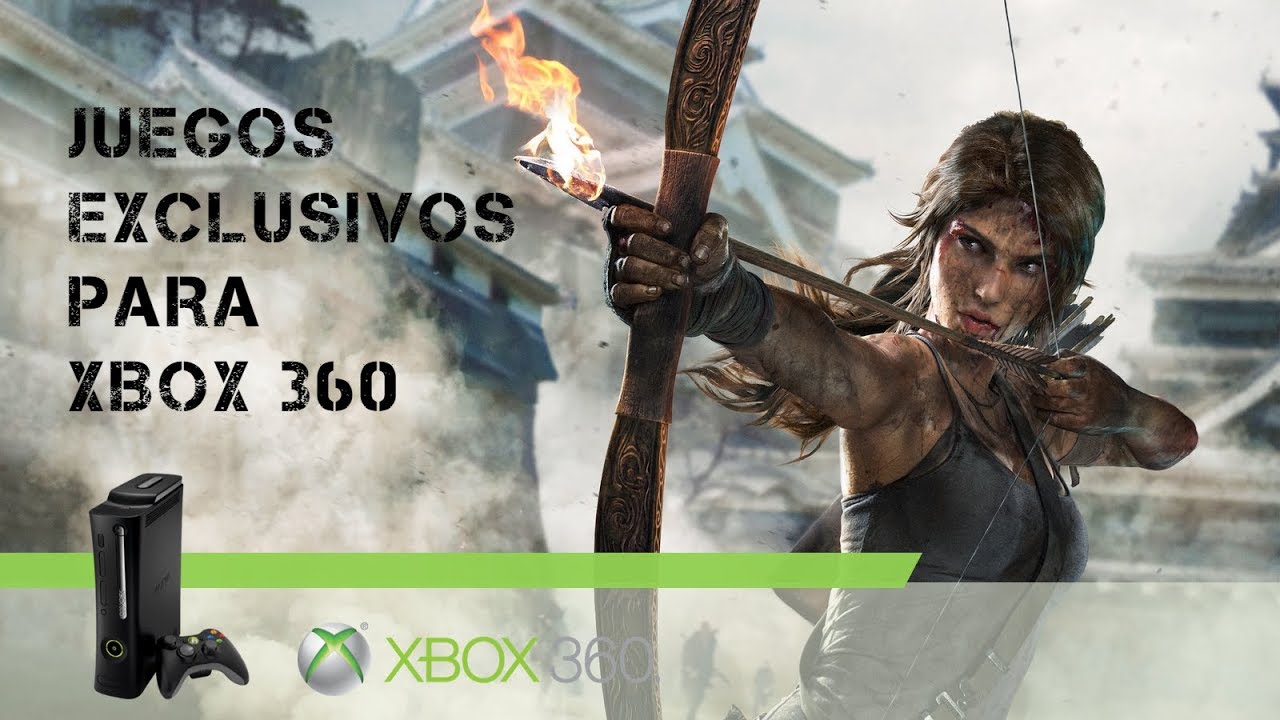 JUEGOS EXCLUSIVOS PARA XBOX 360