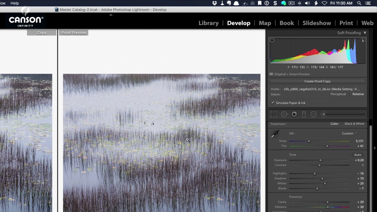 Softproofing in Lightroom by Robert Rodriguez Jr