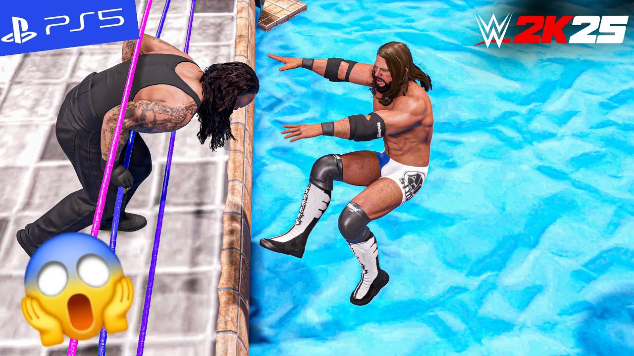 WWE 2k25 - Эпическая водная битва WWE Royal Rumble | PS5