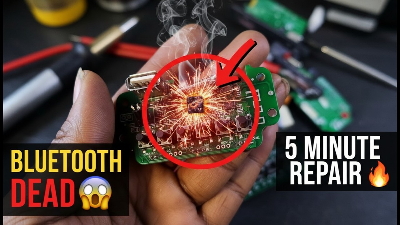 Bluetooth Module Dead 😱 | 5 Minute Mein Repair Live Process 🔥|| R2 electronics