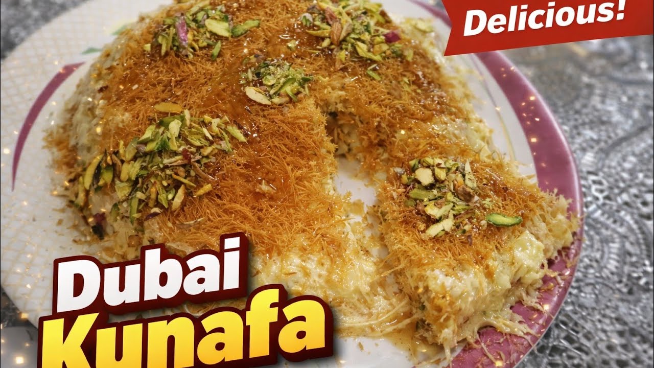 Dubai Kunafa | Viral Kunafa Mithai | दुबई कुनफा रेसिपी