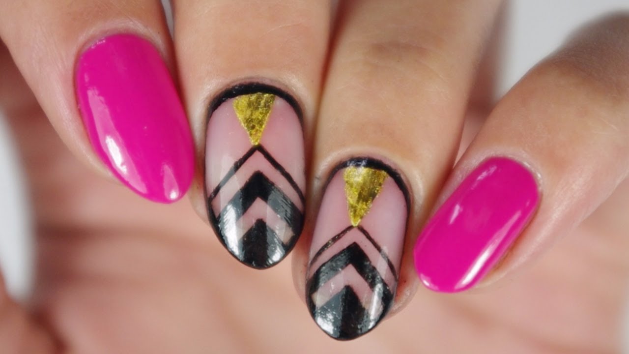 NAIL ART FACILE : ENCORE DES LIGNES♡