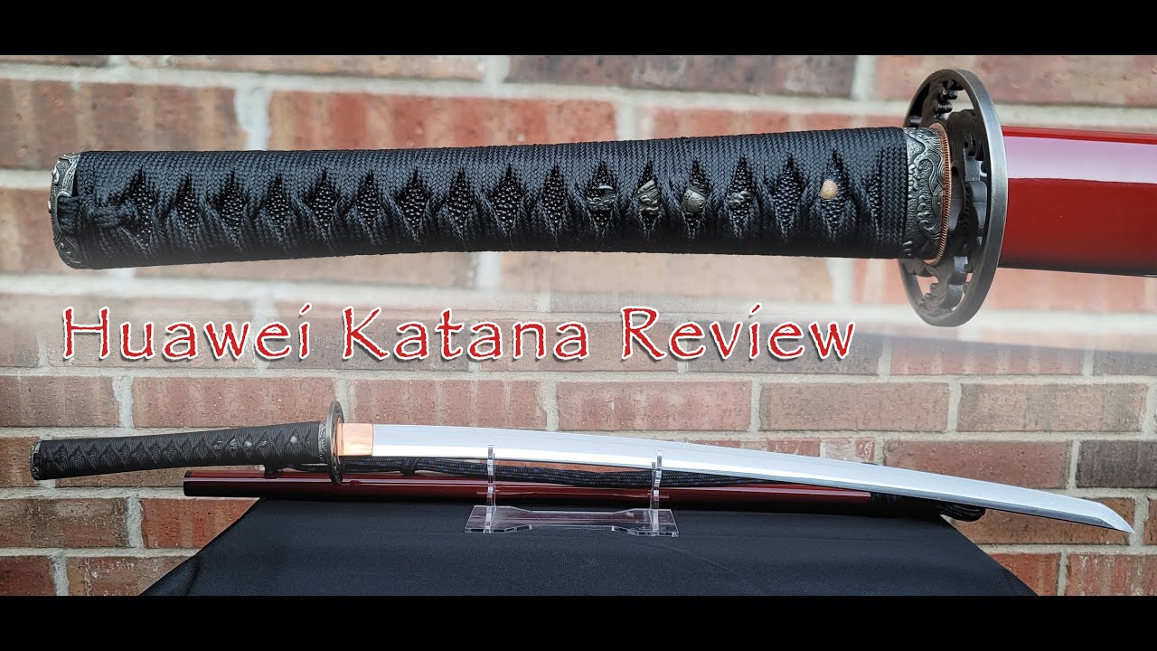 Huawei Shinogi Zukuri Suguha Hamon Katana 2020 review and Tameshigiri