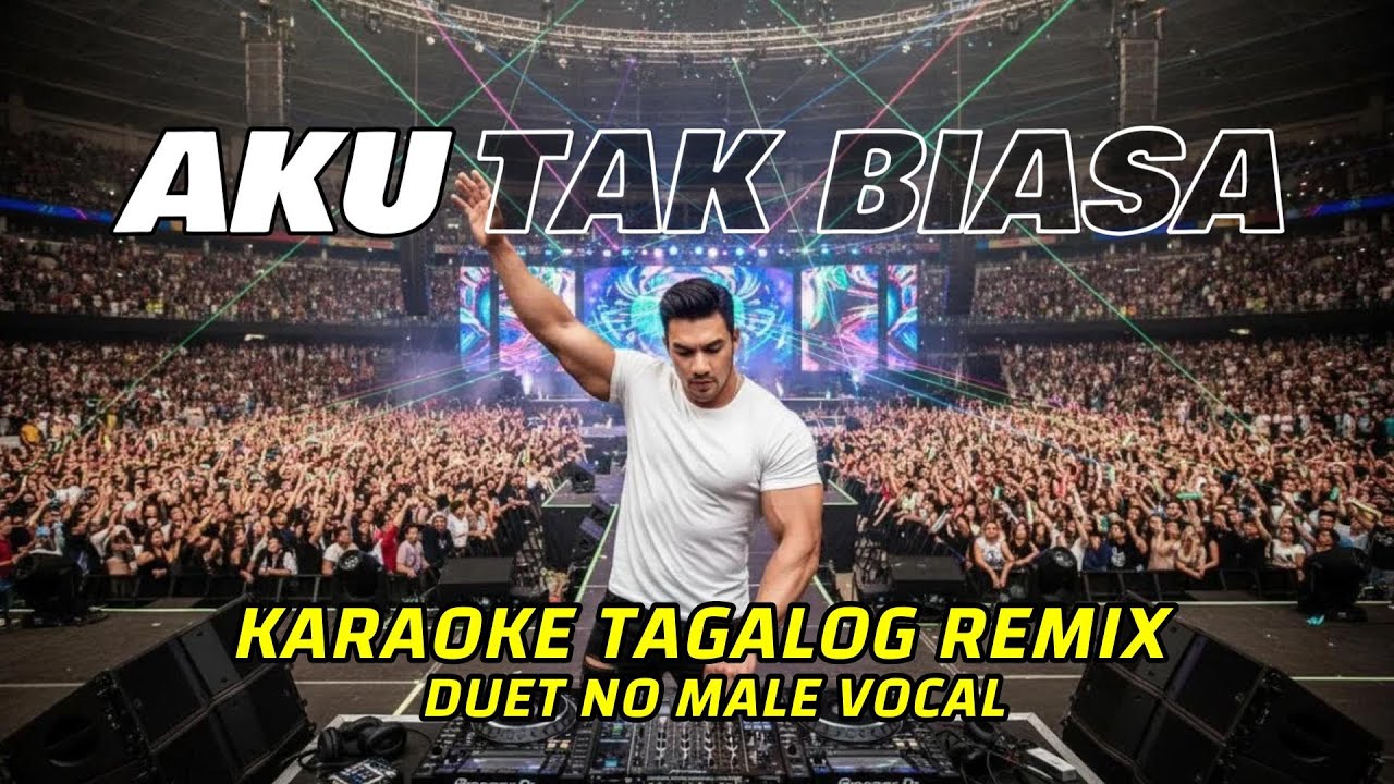 AKU TAK BIASA - ALDA RISMA [HINDI AKO SANAY]❤️KAROKE TAGALOG REMIX VERSION❤️DUET NO VOCAL MALE