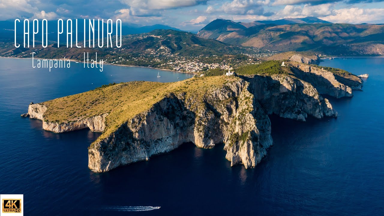 🇮🇹 4K drone video of Capo Palinuro, Campania, Italy.