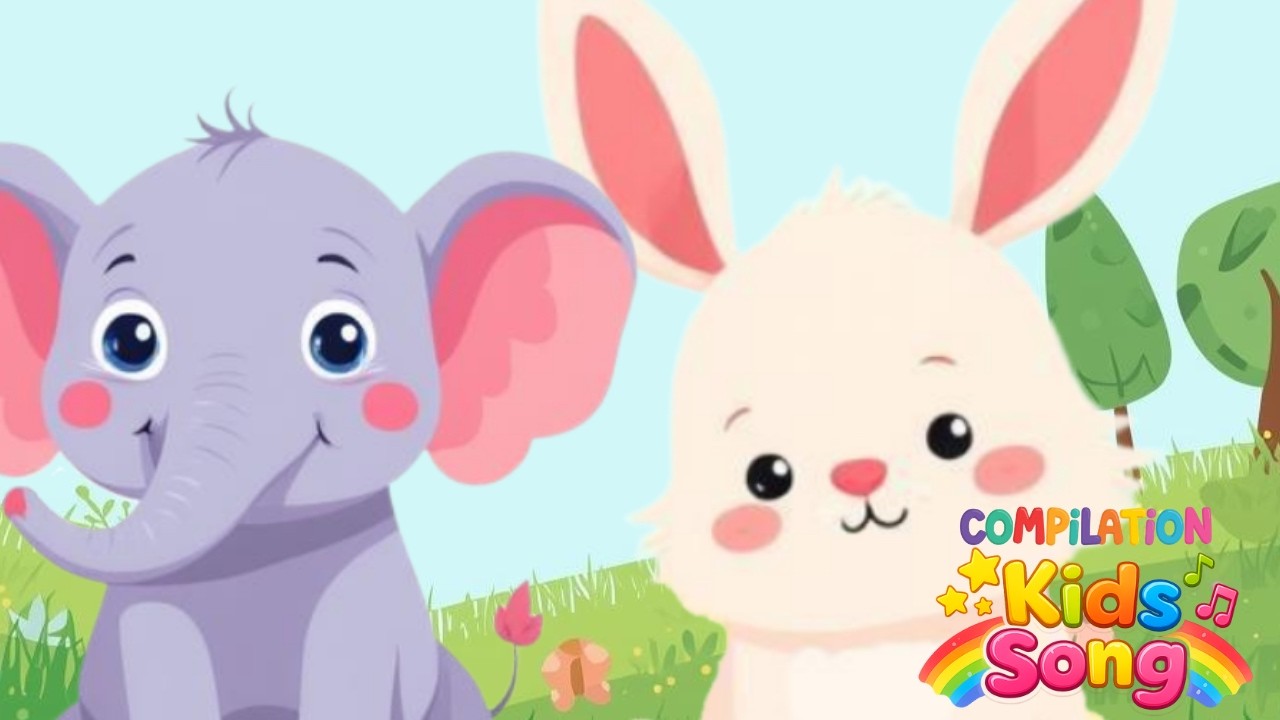 Kids Action Songs Compilation 🐾 | Fun Animal Songs for Toddlers