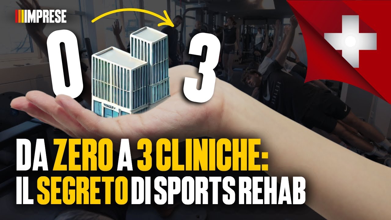 Da dipendenti a imprenditori: il successo di Sports Rehab con tre cliniche in Svizzera