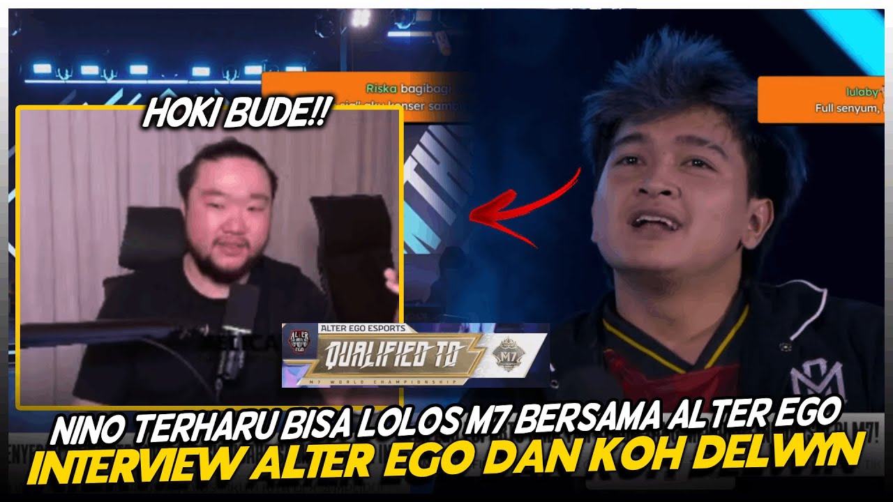NINO NANGIS BISA LOLOS KE M7‼️INTERVIEW ALTER EGO DAN KOH DELWYN
