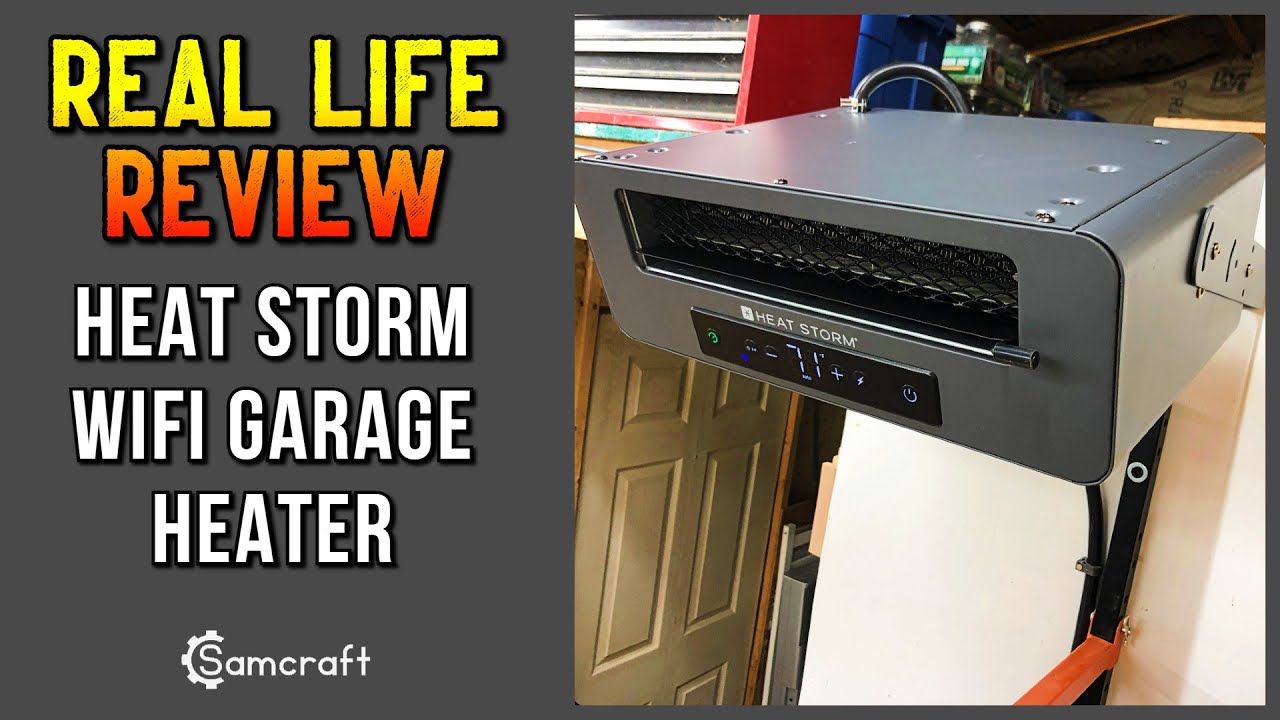 REAL LIFE REVIEW: Heat Storm Garage Heater \\ HS-6000-GC