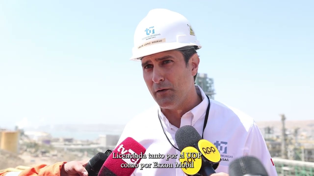 Director de T&eacute;cnicas Reunidas destac&oacute; alta capacidad de procesamiento de Nueva Refiner&iacute;a de Talara