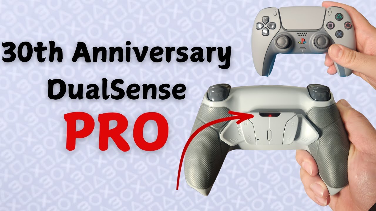Making the PRO PS5 30th Anniversary DualSense Controller