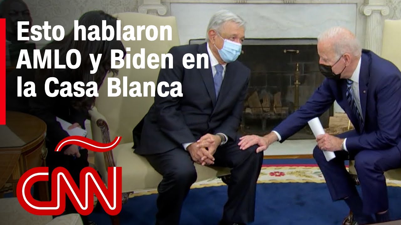 AMLO y Biden en la Oficina Oval: esto conversaron en su primera reunión bilateral