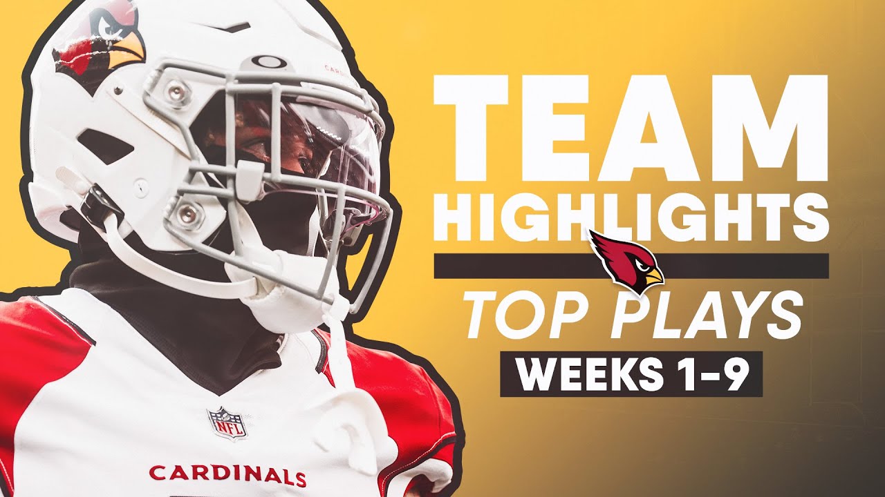Cardinals Top 10 Plays | First Half of 2021 NFL Season