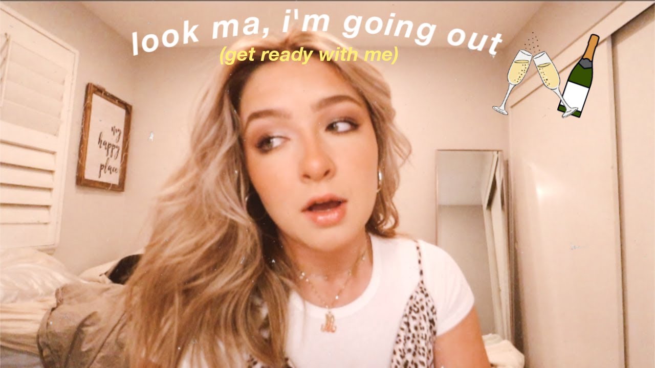 get ready with me to go out *shocking*