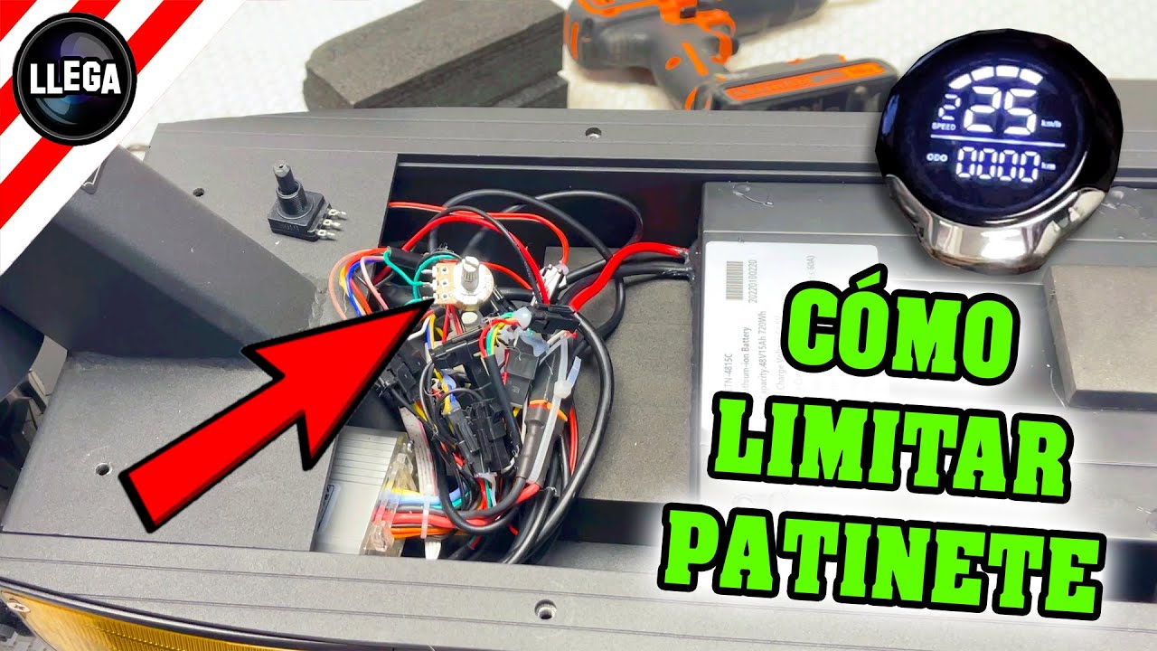 Cómo Limitar Cualquier Patinete Eléctrico a 25 Km/h: Tutorial Completo