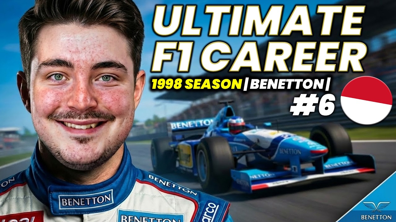 Катастрофа в квалификации в Монако! | Режим карьеры Ultimate F1, сезон 1998, №6 | Formula 1 98 (PS1)