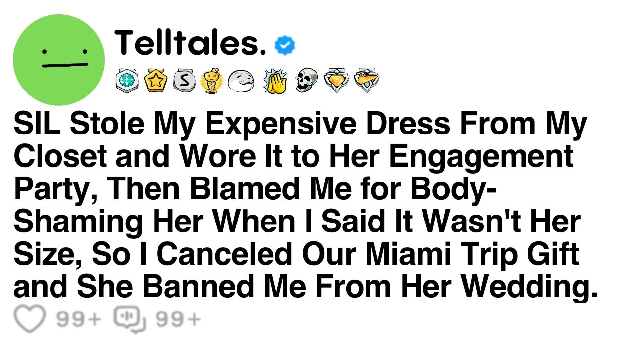 SIL Stole My Expensive Dress From My Closet and Wore It to Her Engagement Party, Then Blamed Me...