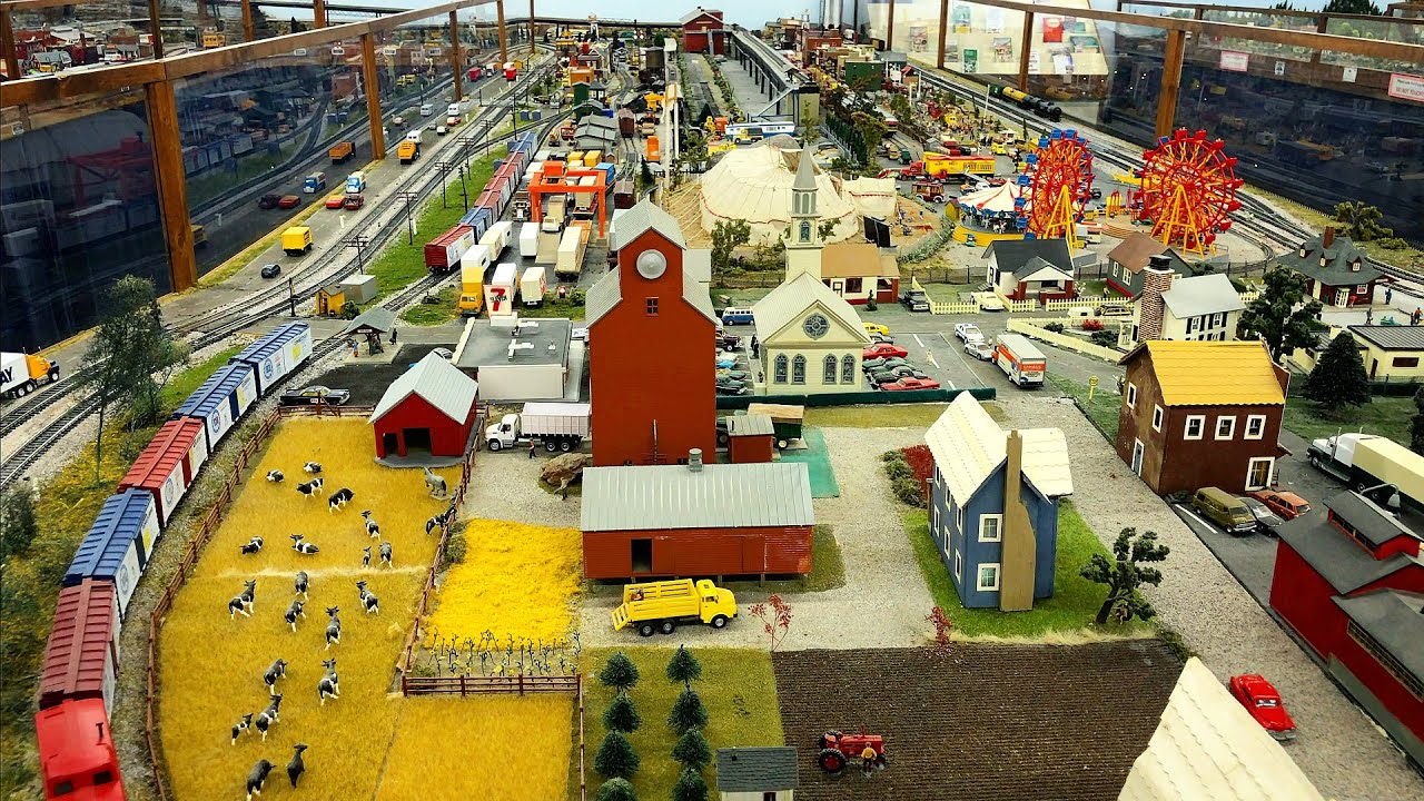 The Crossville Model Railroad Club Private Model Railroad HO Scale Train Layout