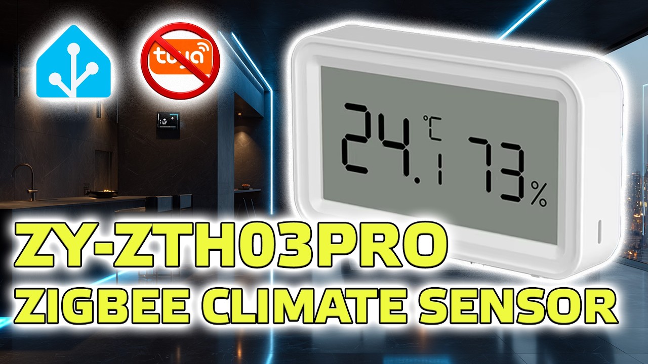 Czujnik klimatu Zigbee z ekranem ZY-ZTH03Pro, recenzja, test kompatybilności i dokładności