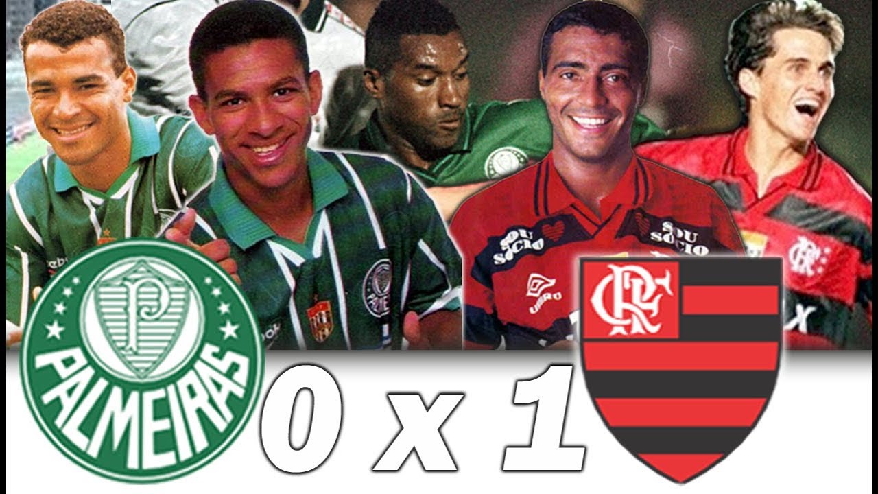 Djalminha vs Romário e Sávio * Palmeiras 0 x 1 Flamengo * Gol e Melhores Momentos * Copa Brasil 1997