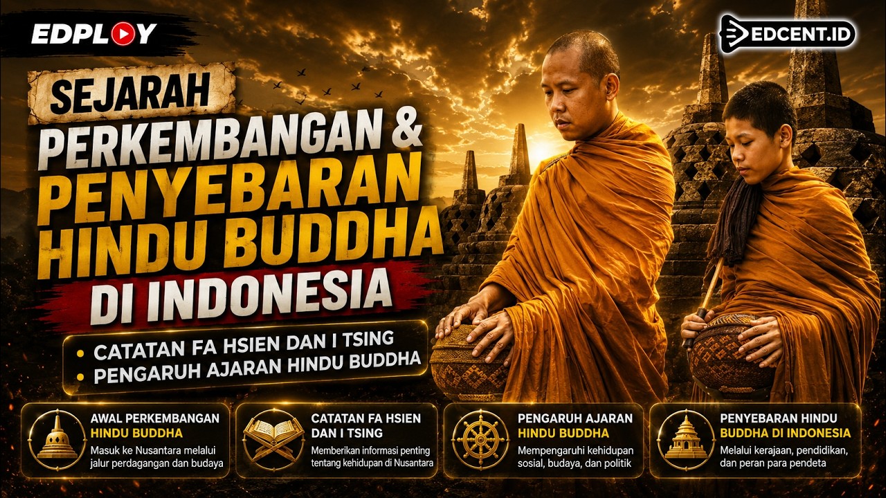Pengaruh Hindu Buddha di Indonesia | Pemerintahan, Sastra, & Candi | Part 4