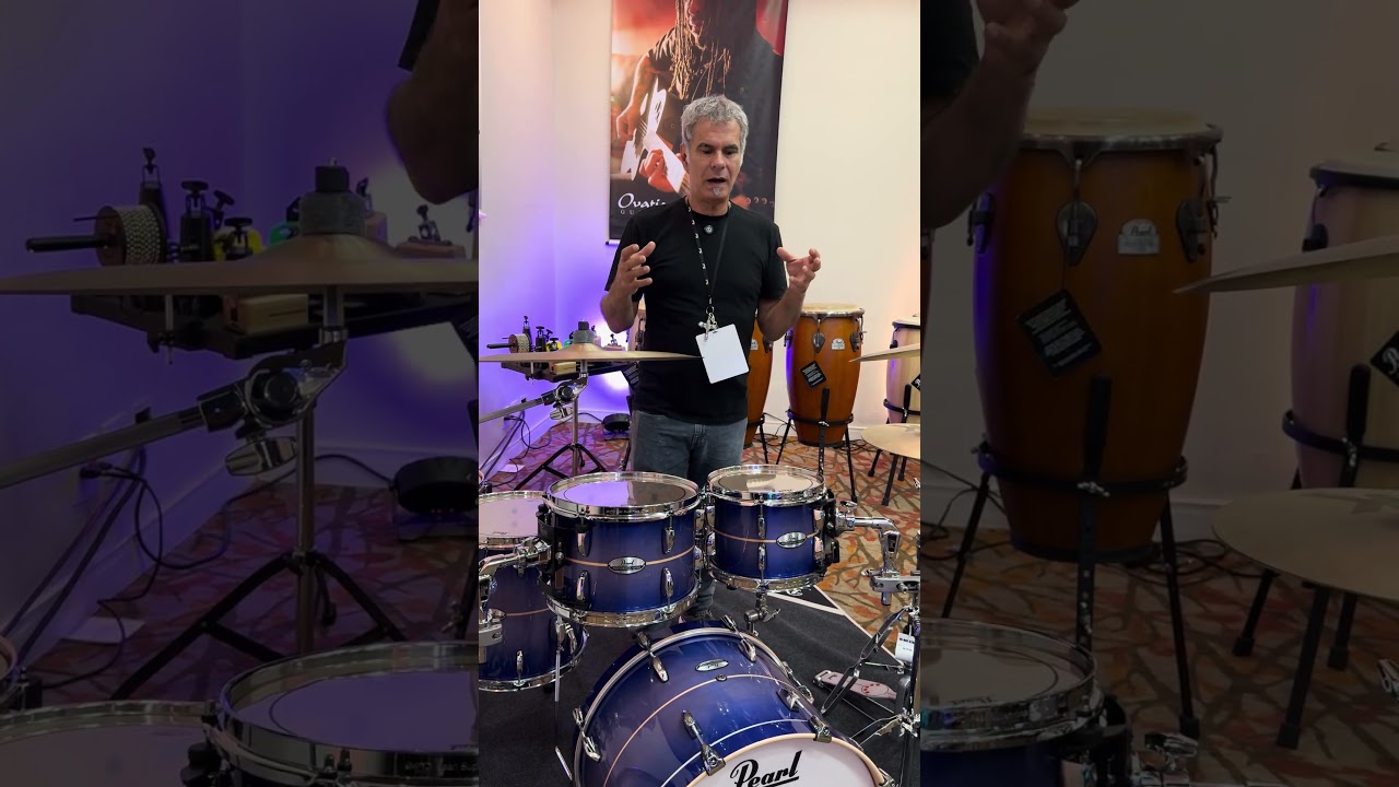 Andre Jung apresenta a Pearl Professional Series | Timbre cl&aacute;ssico, resposta moderna