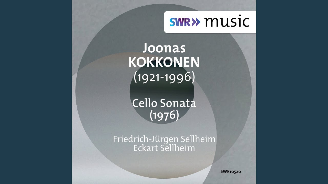 Cello Sonata: III. Allegretto mosso