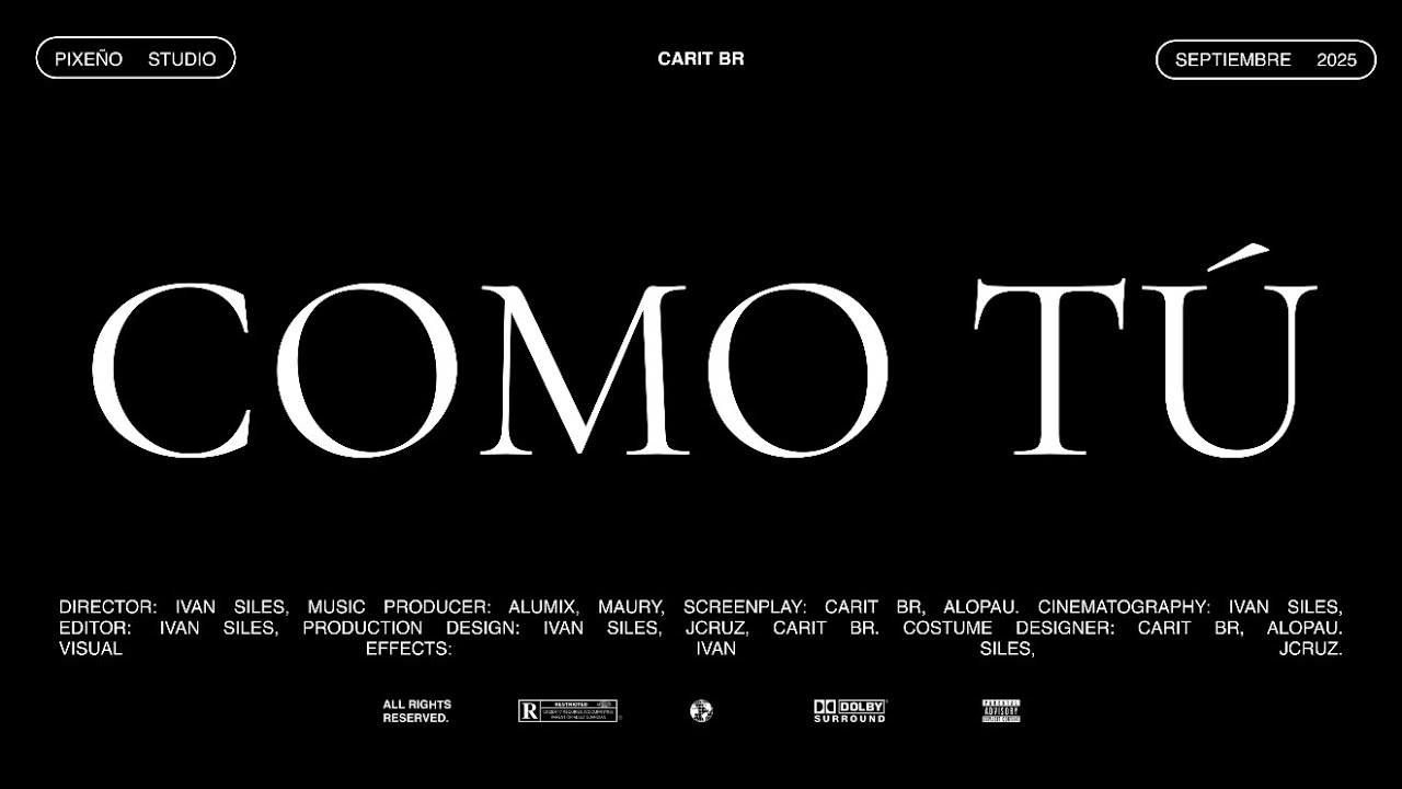 COMO TÚ - @AluMixTv, ​Carit Br, Maury (Video Oficial) 