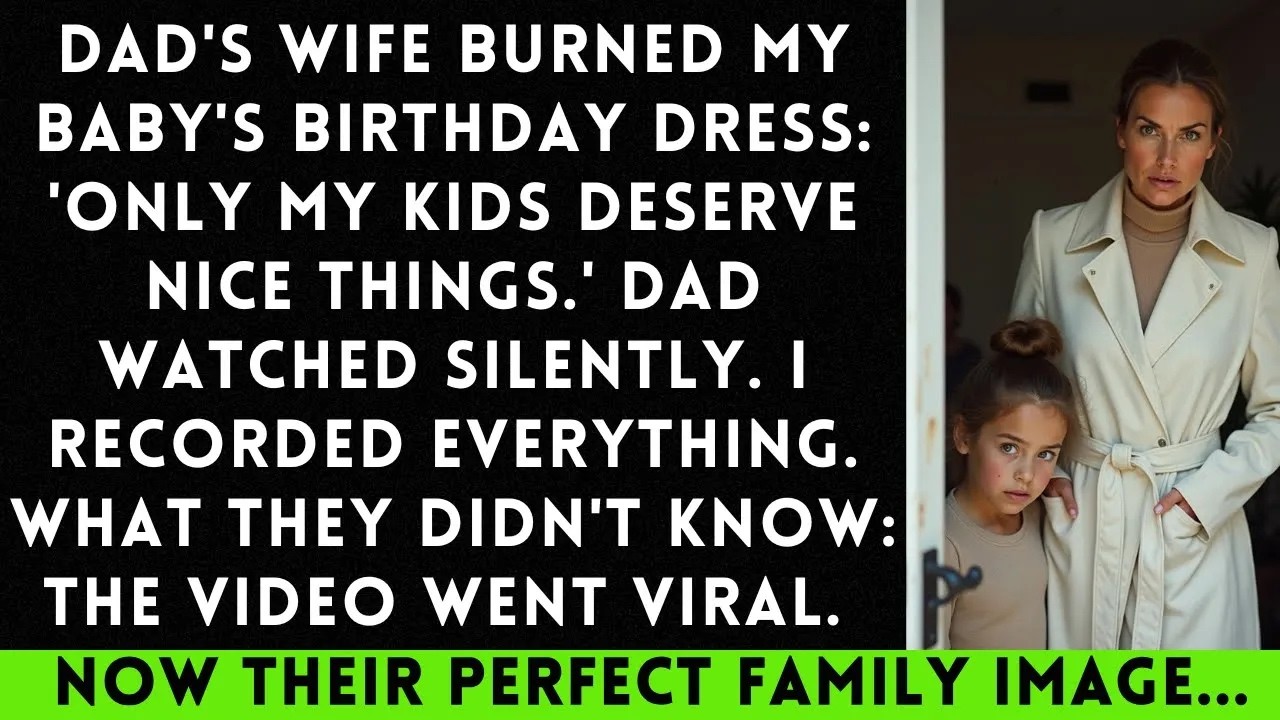 Dad's Wife Burned My Baby's Birthday Dress: 'Only My Kids Deserve Nice Things...