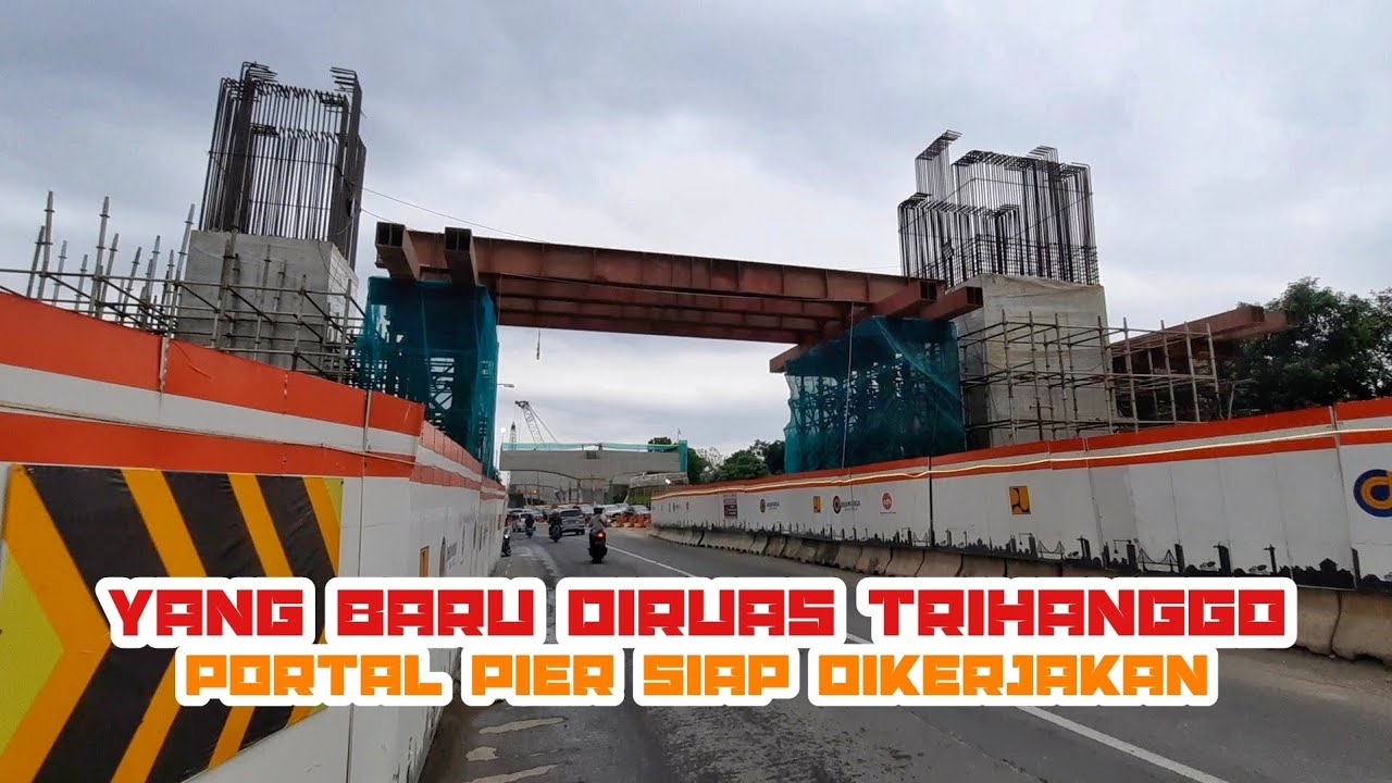 AWAS ADA BESI MELINTANG ‼️ Portal Pier Segera Digarap⁉️ Progres Tol Jogja - Solo Ruas Trihanggo