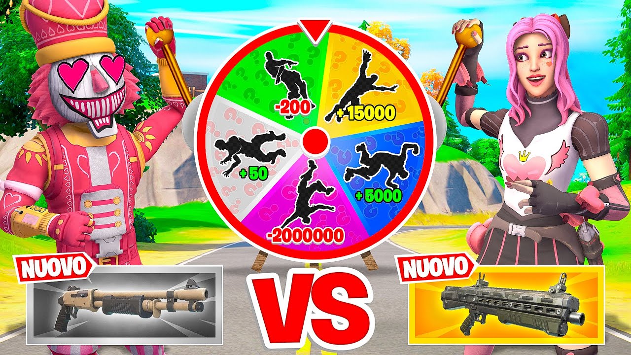 SFIDO I MIEI AMICI PER DECIDERE IL MIO LOOT SU FORTNITE!