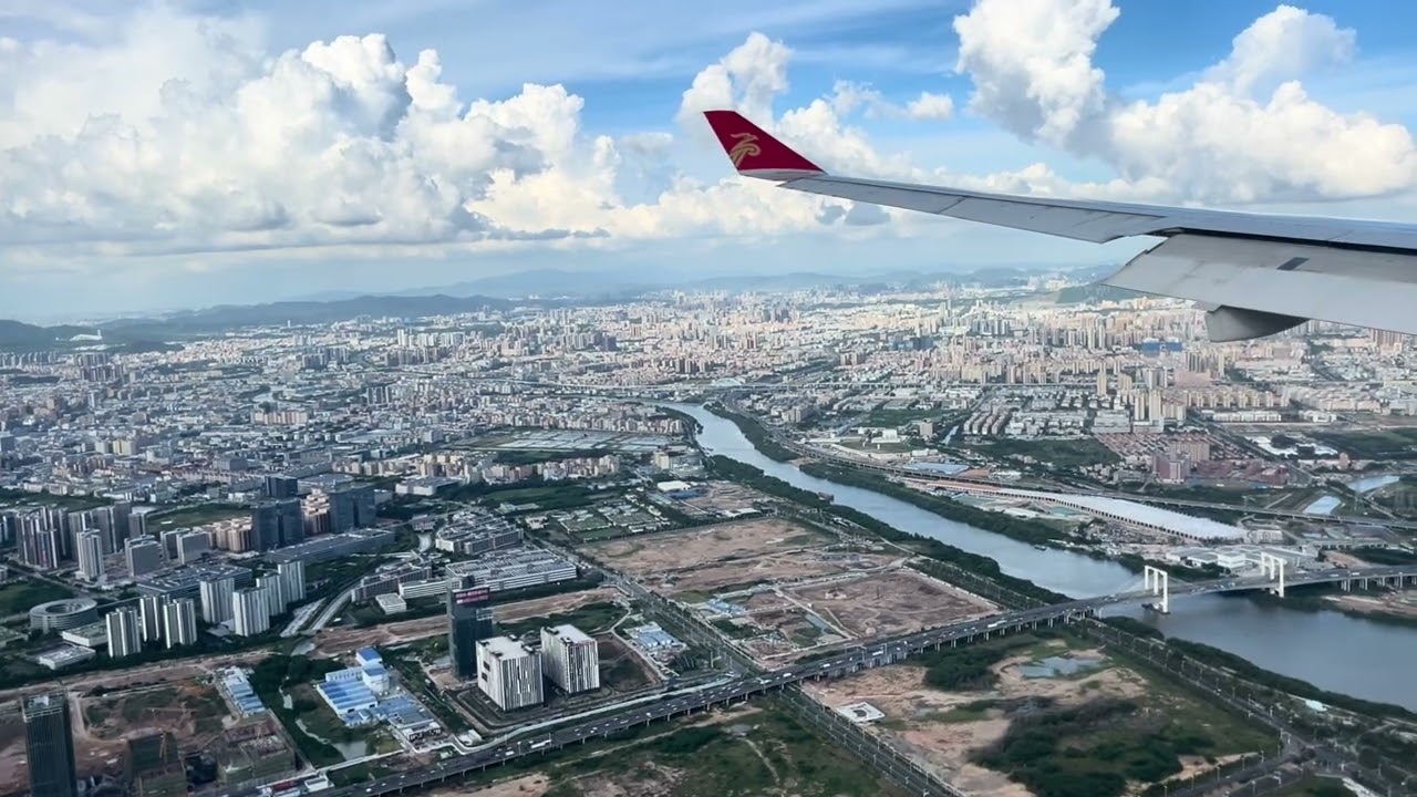 Sunny Landing along Clouds, Shenzhen, China, July 2024
