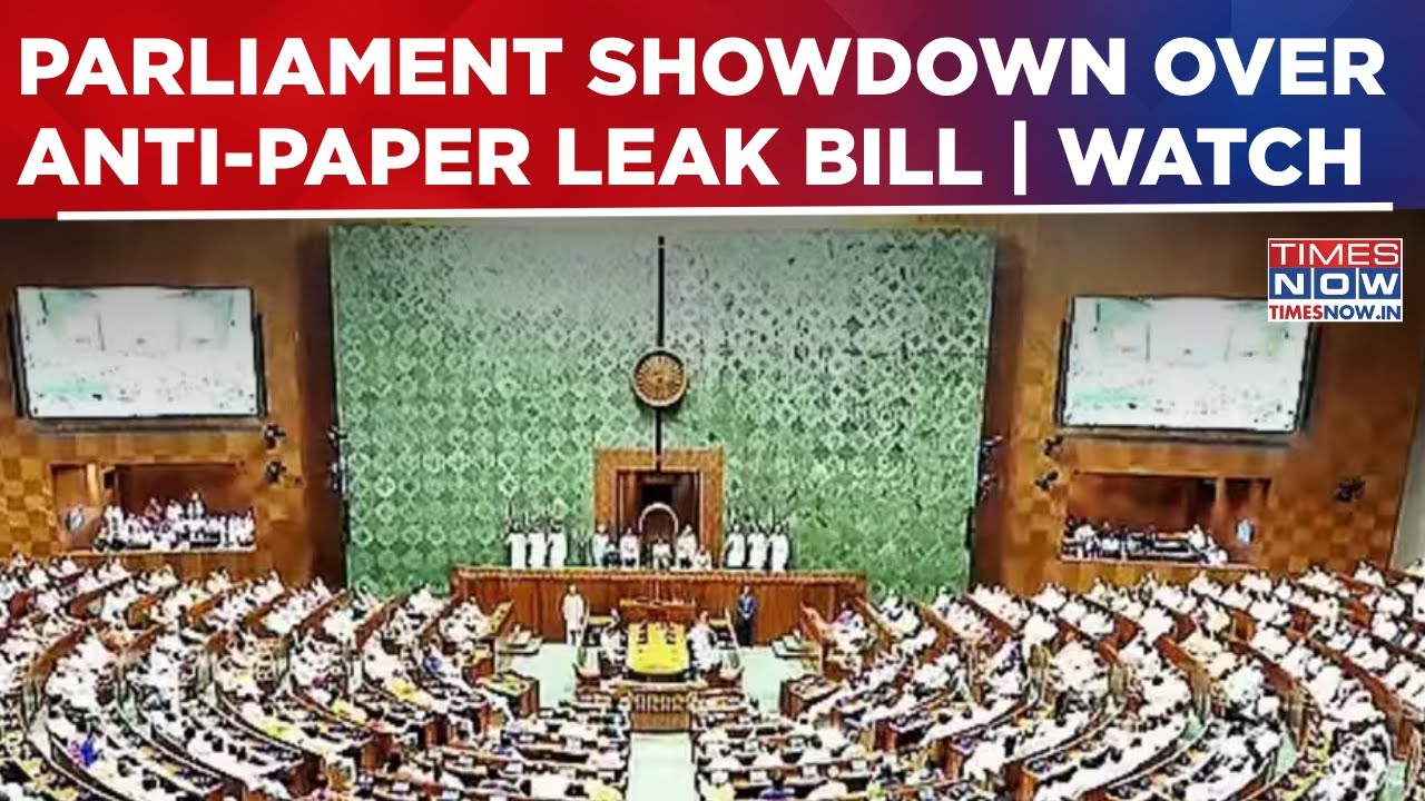 Monsoon Session: Government Makes Final Push Before Anti-Paper Leak Bill Vote | Debate Or Deadlock?