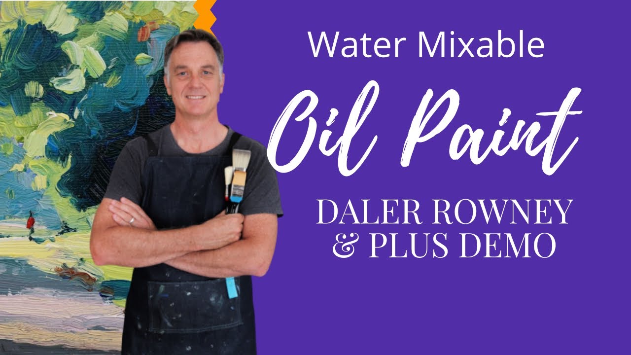 Are Water Mixable OILS Any Good?  Full Test (Daler Rowney Georgian)