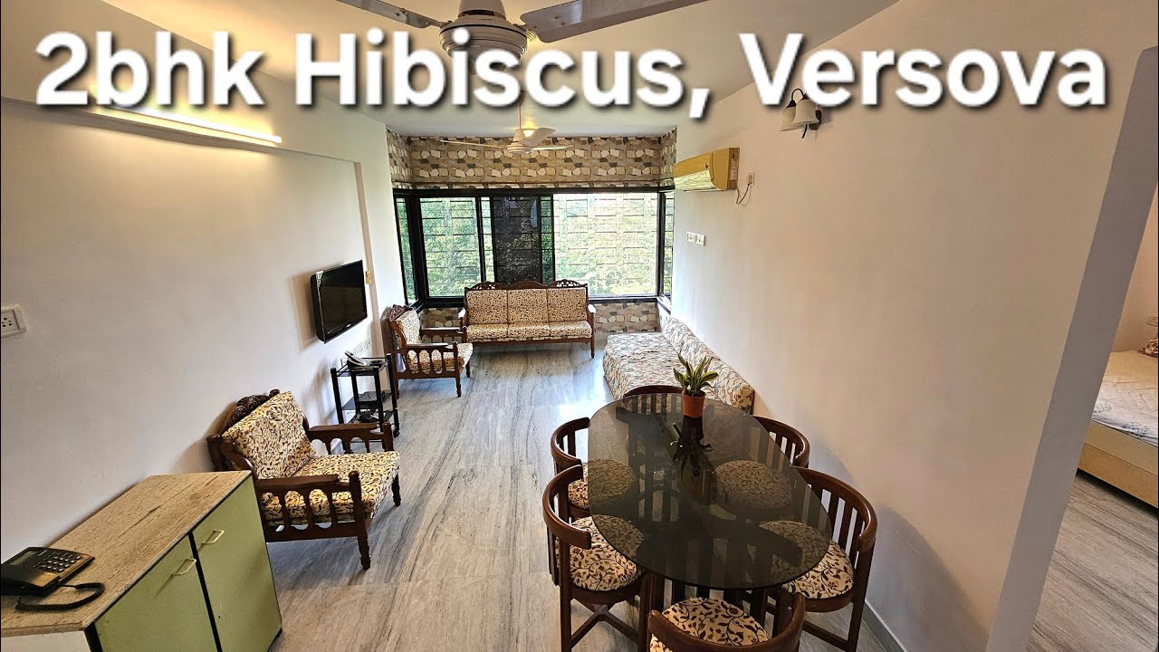 3.10 Crore, 2bhk Hibiscus CHS, Versova, Andheri West