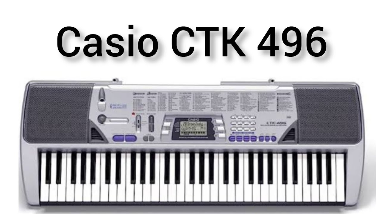 Casio CTK 496 | Casio CTK 496 sound testing