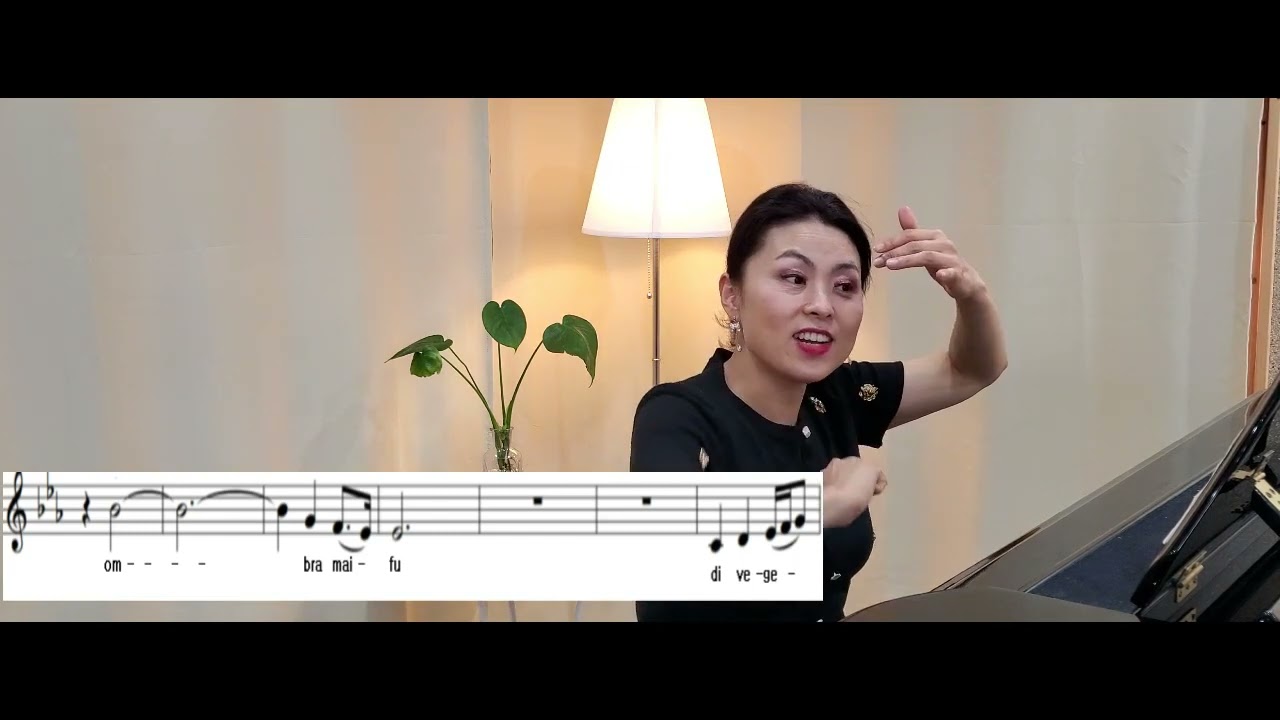 ombra mai fu (헨델 오페라 세르세 中) 배우기- 저음도 고음처럼