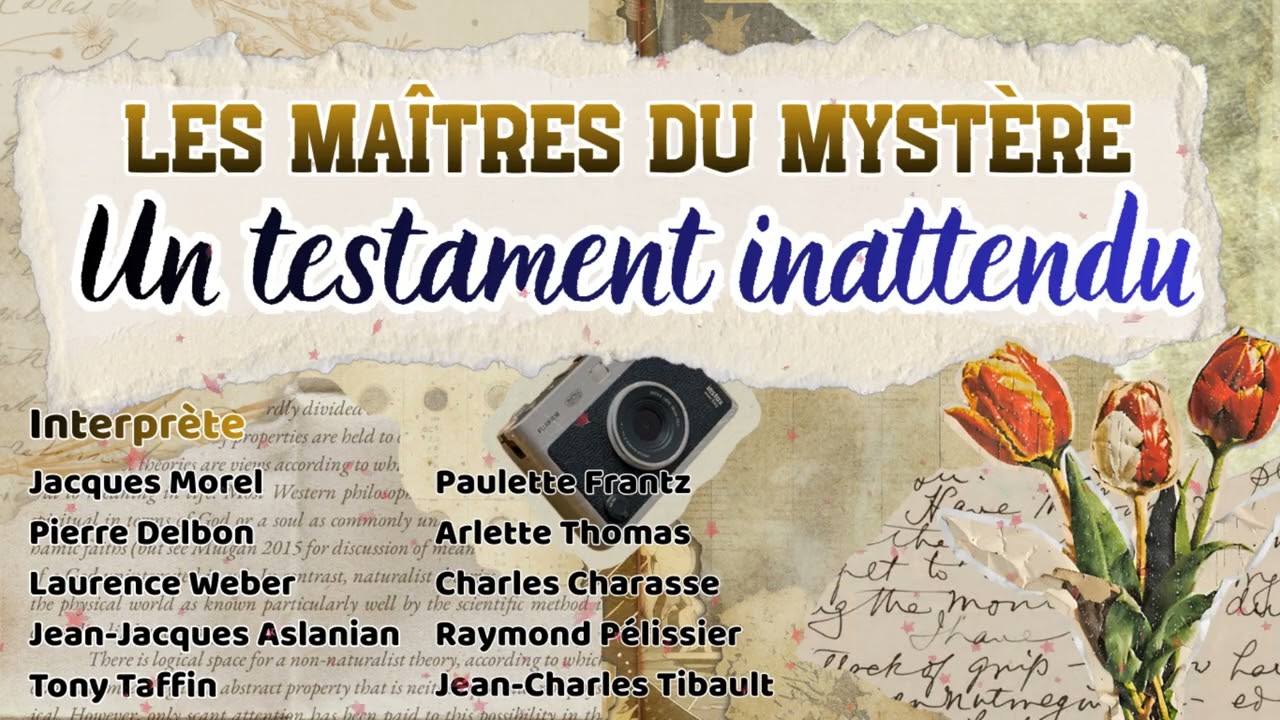 Les Maîtres du mystère - Un testament inattendu