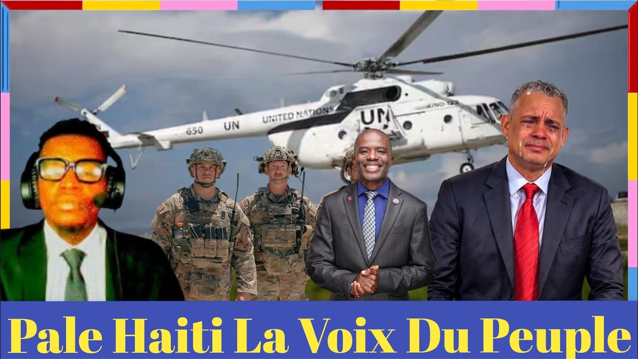03 MAR/SE KONFIME KÒMANDAN LAME AMERIKEN REYAJI SOU AYITI,FILS AIMÉ PRAN NAN CHO,PÈP LA DESIDE KANPE