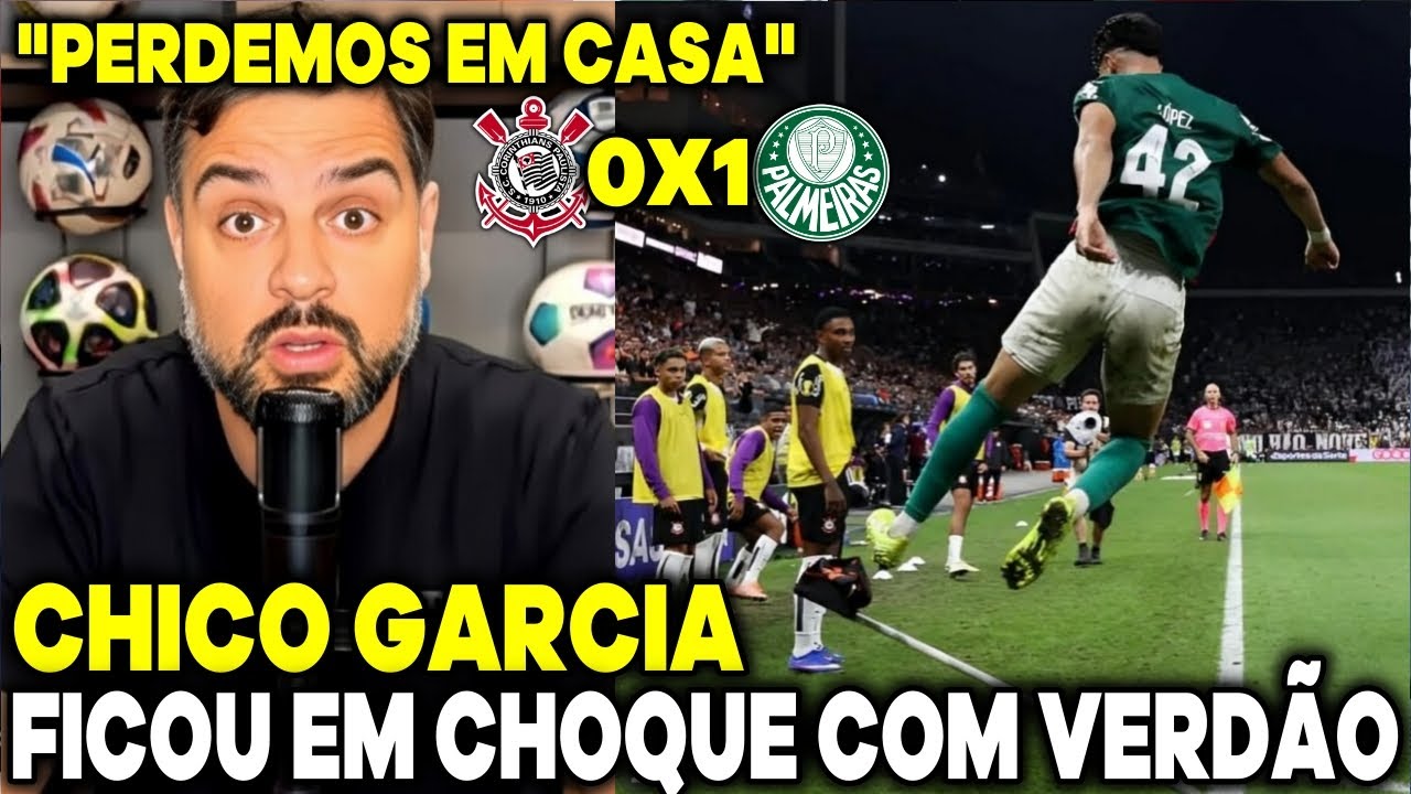 CHICO GARCIA REAGIU AO VERDÃO E RASGOU ELOGIOS 