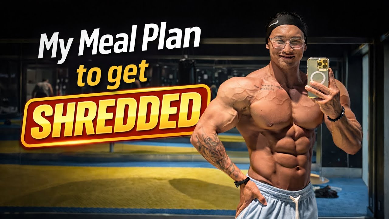 My meal plan to get shredded 