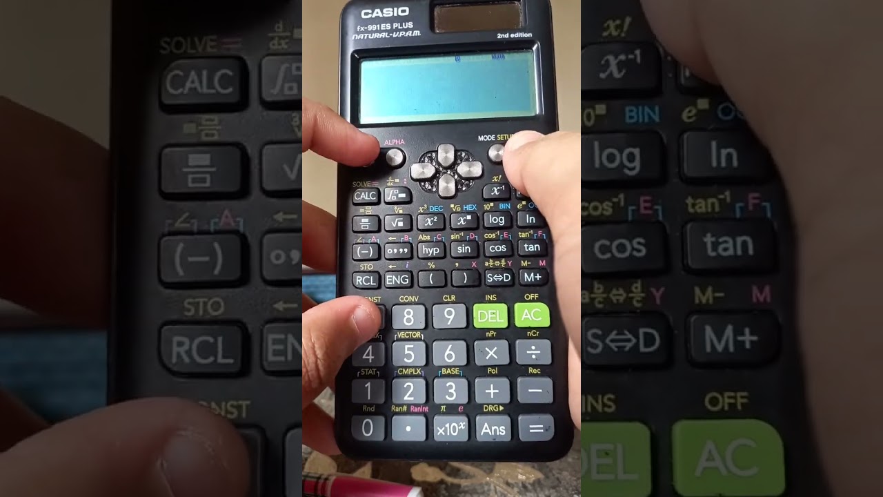 Casio fx-991ES PLUS. Original test...Please subscribe.❤️❤️