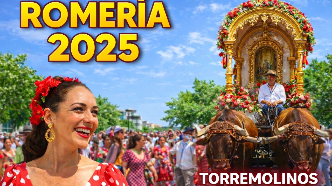 Romería de Torremolinos 2025 🌿 Fiesta y Tradición Andaluza en Málaga